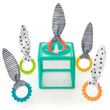 Load image into Gallery viewer, Sassy Baby: Rainbow Ring Drop Sensory Box