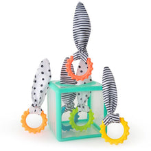 Load image into Gallery viewer, Sassy Baby: Rainbow Ring Drop Sensory Box