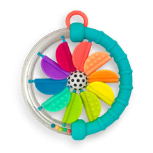 Load image into Gallery viewer, Sassy Baby: Cascading Colours Ring Baby Rattle