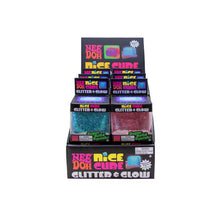 Load image into Gallery viewer, Schylling Nee Doh Nice Cube Stress Ball: Glitter