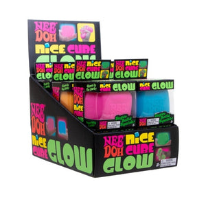Schylling Nee Doh Nice Cube Stress Ball: Glow