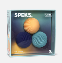 Load image into Gallery viewer, SPEKS Odds Silicone Fidget Magnets: Lines (Blue)