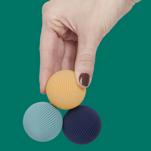 Load image into Gallery viewer, SPEKS Odds Silicone Fidget Magnets: Lines (Blue)