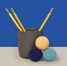 Load image into Gallery viewer, SPEKS Odds Silicone Fidget Magnets: Lines (Blue)