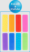 Load image into Gallery viewer, Sensory Sprouts: Textured Fidget Strips: 8 Pack