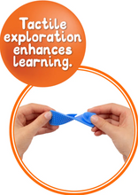 Load image into Gallery viewer, Sensory Sprouts: Textured Fidget Strips: 8 Pack