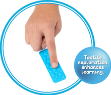 Load image into Gallery viewer, Sensory Sprouts: Textured Fidget Strips: 8 Pack