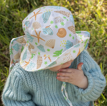 Load image into Gallery viewer, IZIMINI Cotton Baby Hat: Kai Palm (1-3 years / 50cm)