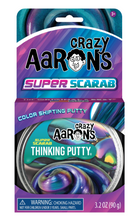 Load image into Gallery viewer, Crazy Aaron's Thinking Putty: Super Scarab:10cm Tin