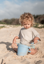 Load image into Gallery viewer, Coast Kids: Palm Beach Silicone Beach Bucket - Light Blue