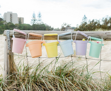 Load image into Gallery viewer, Coast Kids: Palm Beach Silicone Beach Bucket - Pink
