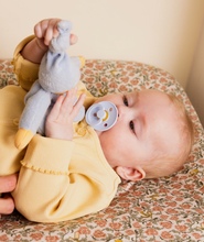 Load image into Gallery viewer, BIBS Pacifier Dummy Round (2 Pack) Size 1: Baby Blue