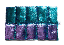 Load image into Gallery viewer, Weighted Lap Pad 2.5kg: Teal/Purple Sequin: Pre-Order