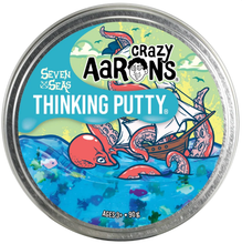 Load image into Gallery viewer, Crazy Aaron's Thinking Putty 10cm Tin: Seven Seas
