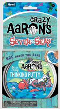 Load image into Gallery viewer, Crazy Aaron's Thinking Putty 10cm Tin: Seven Seas
