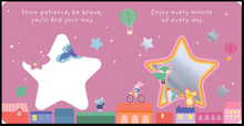 Load image into Gallery viewer, Graduating Mirror Board Book - Shine Bright Little One
