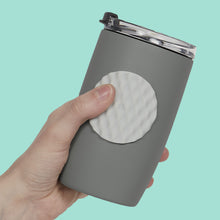 Load image into Gallery viewer, Speks Slabs Silicone Sensory Sticker: Circle Mesh Grey