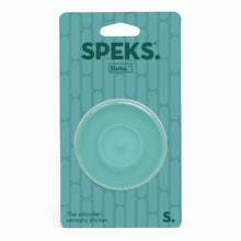 Load image into Gallery viewer, Speks Slabs Silicone Sensory Sticker: Circle Path Green