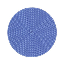 Load image into Gallery viewer, Speks Slabs Silicone Sensory Sticker: Circle Static Blue