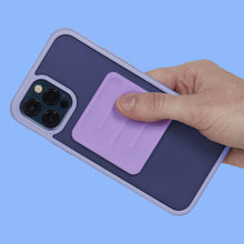 Load image into Gallery viewer, Speks Slabs Silicone Sensory Sticker: Square Path Purple