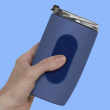 Load image into Gallery viewer, Speks Slabs Silicone Sensory Sticker: Tab Groove Blue