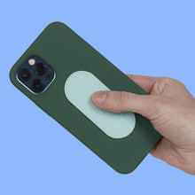 Load image into Gallery viewer, Speks Slabs Silicone Sensory Sticker: Tab Static Teal