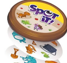 Load image into Gallery viewer, Spot It Matching Game - Dinosaurs