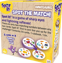 Load image into Gallery viewer, Spot It Matching Game - Dinosaurs