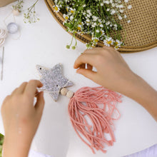 Load image into Gallery viewer, Poppy &amp; Daisy Star Decoration DIY Kit