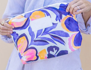 Amelia Lane Wet Bag - Medium: Sunset Hibiscus