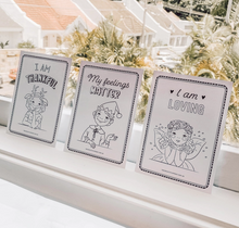 Load image into Gallery viewer, The Creative Sprout: Affirmation Colouring Cards