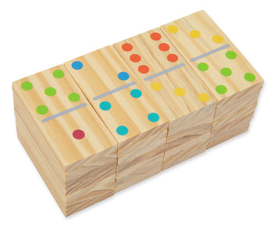 Wooden Domino Lawn Game