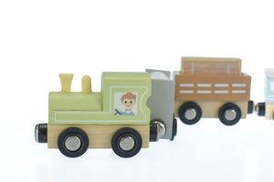 My Forest Friends Train and Carriage Set