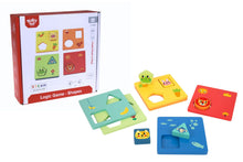 Load image into Gallery viewer, Tooky Toy Wooden Logic Game: Shapes