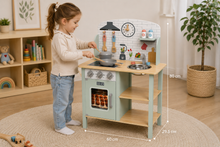 Load image into Gallery viewer, Tooky Toy Wooden Kitchen Activity Set
