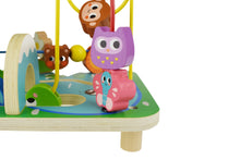 Load image into Gallery viewer, Tooky Toy Wooden Forest Bead Activity Maze - Busy Board