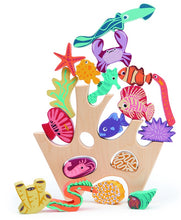 Load image into Gallery viewer, Tender Leaf Toys Stacking Coral Reef