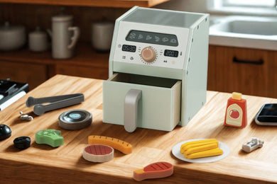 Wooden Air Fryer Activity Set