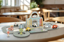 Load image into Gallery viewer, Felt &amp; Wooden Activity Set - City Play Set