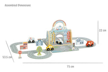 Load image into Gallery viewer, Felt &amp; Wooden Activity Set - City Play Set