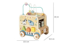 Load image into Gallery viewer, Wooden Safari Hunting Vehicle Activity Set