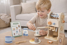 Load image into Gallery viewer, Wooden Coffee Machine Playset