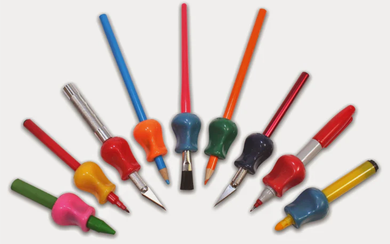 Pencil Grips: Original Grip (5 Pack) - The Sensory Studio