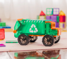 Load image into Gallery viewer, TileTek (Learn &amp; Grow Toys): Magnetic Tiles – Mega Recycling Truck