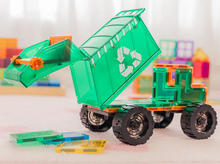 Load image into Gallery viewer, TileTek (Learn &amp; Grow Toys): Magnetic Tiles – Mega Recycling Truck