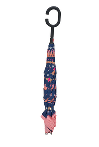 Annabel Trends Umbrella: Navy Stripe