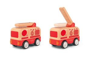 Wooden Fire Engine Truck