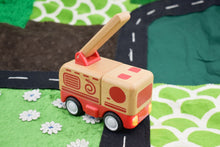 Load image into Gallery viewer, Wooden Fire Engine Truck