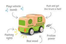 Load image into Gallery viewer, Wooden Recycling Truck