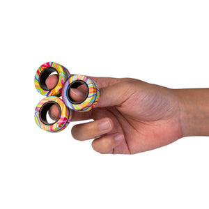 Magnetic Fidget Rings: Multicolour